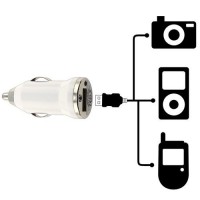 Adaptador vehicular para cualquier cable usb